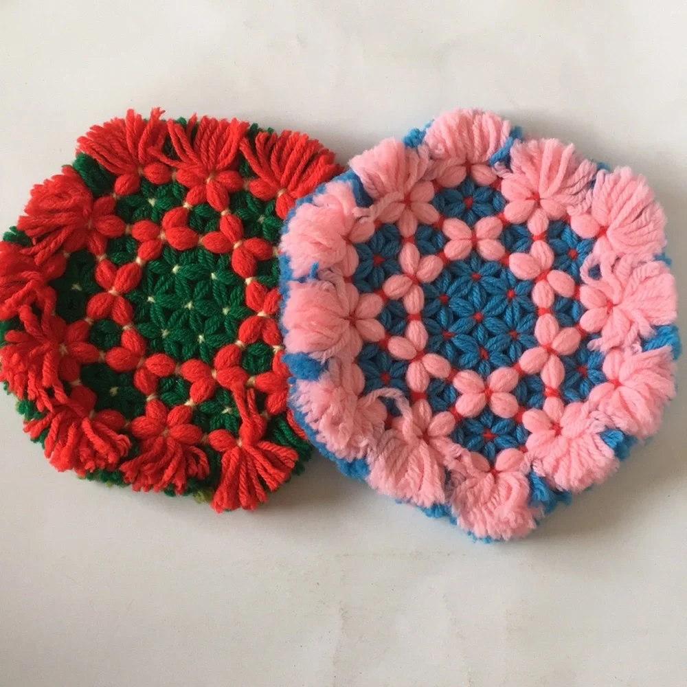 🐠 2 handcrafted potholders